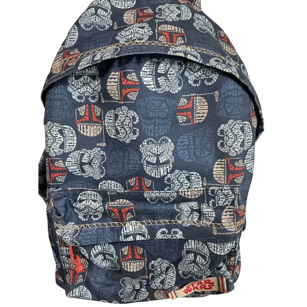 Star‎ Wars Backpack Kids One Size Navy Blue Helmet Print Giochi Preziosi
